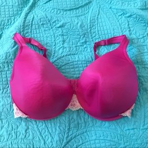 Cacique Bra Size 42DDD 42F Pink Valentines Day!